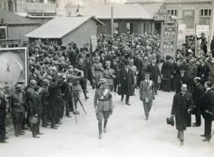 Fiera di Milano - Campionaria 1926 - Visita del principe di Piemonte Umberto II di Savoia