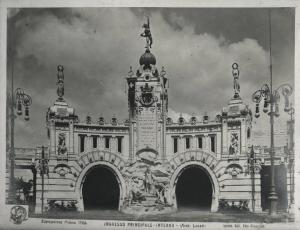 Milano - Esposizione internazionale 1906 - Edificio d'ingresso principale