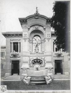 Milano - Esposizione internazionale 1906 - Edificio dell'acquario