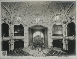 Milano - Esposizione internazionale 1906 - Salone dei concerti