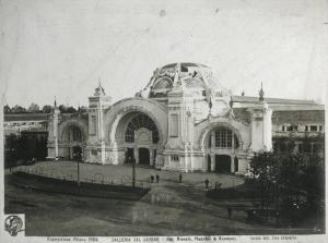 Milano - Esposizione Internazionale 1906 - Galleria del lavoro - Esterno