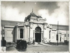 Milano - Esposizione internazionale 1906 - Padiglione del Ministero delle finanze - Esterno