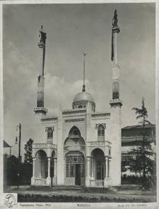 Milano - Esposizione internazionale 1906 - Padiglione del Marocco - Esterno