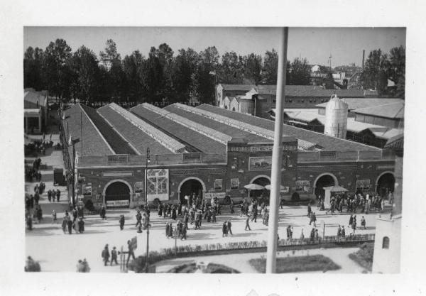 Fiera di Milano - Campionaria 1929 - Padiglione della zootecnica - Esterno
