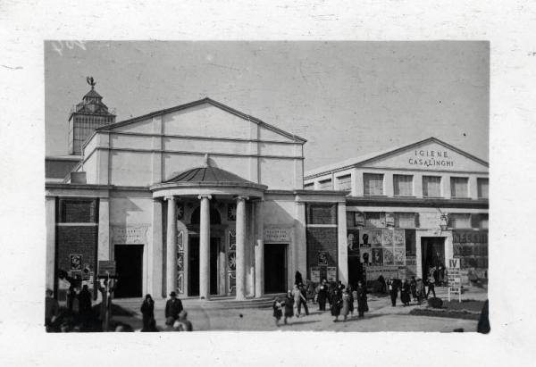 Fiera di Milano - Campionaria 1929 - Padiglione delle cinque gallerie - Esterno