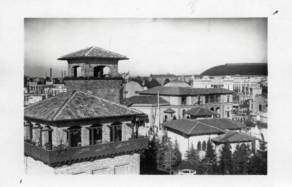 Fiera di Milano - Campionaria 1928 - Padiglioni - Veduta dall'alto