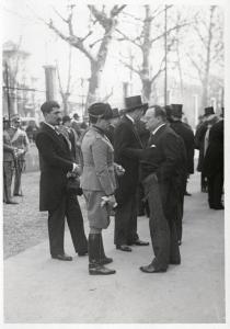 Fiera di Milano - Campionaria 1929 - Achille Starace e Arnaldo Mussolini