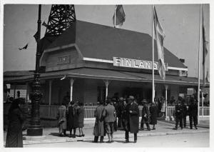 Fiera di Milano - Campionaria 1929 - Padiglione della Finlandia - Esterno