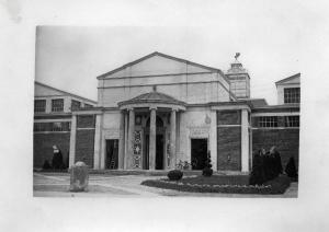 Fiera di Milano - Campionaria 1929 - Padiglione delle cinque gallerie - Edificio vetrerie e ceramiche - Esterno
