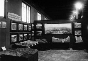 Fiera di Milano - Campionaria 1929 - Padiglione dell'agricoltura - Mostra dell'economia montana - Sala