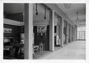 Fiera di Milano - Campionaria 1929 - Padiglione delle industrie grafiche - Sala interna