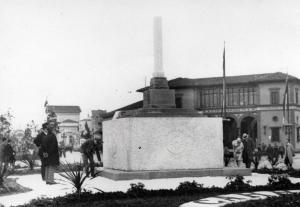 Fiera di Milano - Campionaria 1929 - Monumento in piazza Italia
