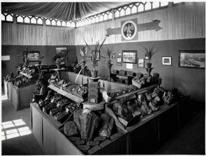 Fiera di Milano - Campionaria 1929 - Padiglione della Mostra del carbone - Sala interna