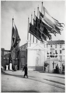 Fiera di Milano - Campionaria 1929 - Entrata di piazza Giulio Cesare