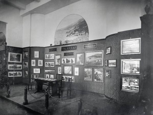 Fiera di Milano - Campionaria 1930 - Padiglione del turismo - Sala interna