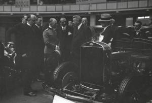 Fiera di Milano - Campionaria 1930 - Visita del duca di Bergamo Adalberto di Savoia