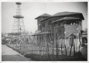 Fiera di Milano - Campionaria 1930 - Padiglione del Consorzio agrario cooperativo di Lodi - Esterno