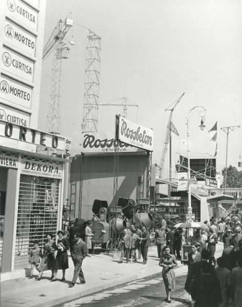 Fiera di Milano - Campionaria 1951 - Settore dell'edilizia