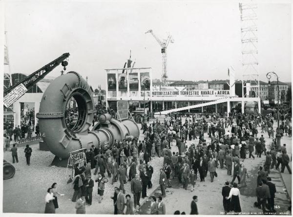 Fiera di Milano - Campionaria 1949 - Area espositiva delle costruzioni meccaniche (largo VIII)