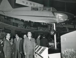 Fiera di Milano - Campionaria 1949 - Visita del ministro dell'industria e del commercio Ivan Matteo Lombardo