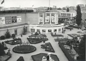 Fiera di Milano - Campionaria 1951 - Padiglione dell'ENIT (Ente nazionale industrie turistiche) - Veduta esterna