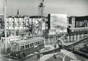 Fiera di Milano - Campionaria 1949 - Area espositiva della Fiat