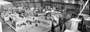 Fiera di Milano - Campionaria 1949 - Padiglione dei vini e liquori - Interno - Veduta panoramica