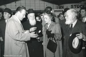 Fiera di Milano - Campionaria 1950 - Visita dell'ambasciatore degli Stati Uniti James C. Dunn in occasione della manifestazione in onore degli Stati Uniti