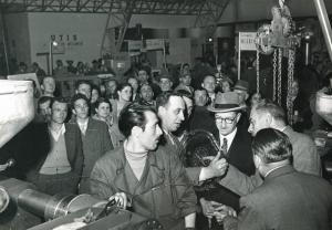 Fiera di Milano - Campionaria 1950 - Visita della delegazione olandese
