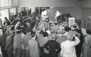 Fiera di Milano - Campionaria 1951 - Padiglione dei Monopoli di Stato - Sala interna
