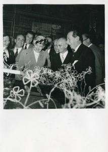 Fiera di Milano - Campionaria 1952 - Visita del presidente della Repubblica Luigi Einaudi