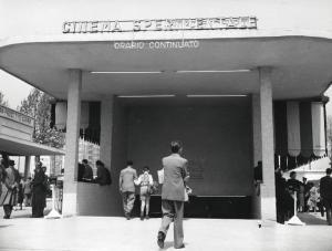 Fiera di Milano - Campionaria 1952 - Cinema sperimentale - Entrata