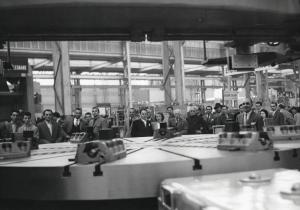 Fiera di Milano - Campionaria 1952 - Padiglione della meccanica - Stand degli stabilimenti Sant'Eustacchio di Brescia