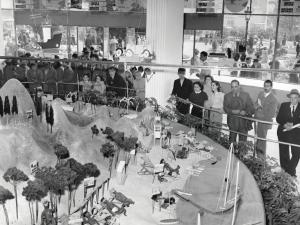 Fiera di Milano - Campionaria 1952 - Padiglione dell'ENIT (Ente nazionale industrie turistiche) - Interno