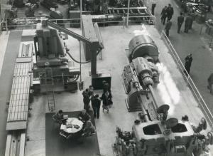 Fiera di Milano - Campionaria 1953 - Padiglione della meccanica - Stand della Innocenti