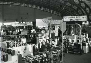 Fiera di Milano - Campionaria 1954 - Padiglione della metallurgia e meccanica - Interno
