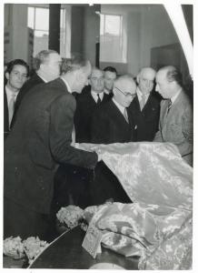 Fiera di Milano - Campionaria 1948 - Visita del presidente delle Repubblica Luigi Einaudi