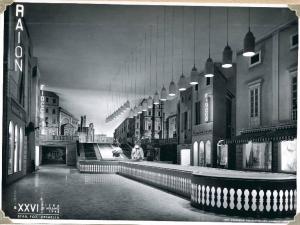 Fiera di Milano - Campionaria 1948 - Padiglione della Italviscosa - Salone interno