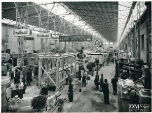 Fiera di Milano - Campionaria 1948 - Padiglione delle macchine per molini, panifici e pastifici - Interno
