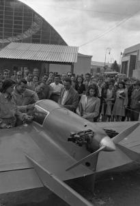 Fiera di Milano - Campionaria 1947 - Mostra dell'aeronautica - Aeroplano