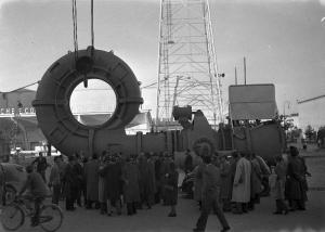 Fiera di Milano - Campionaria 1949 - Turbina idraulica Riva