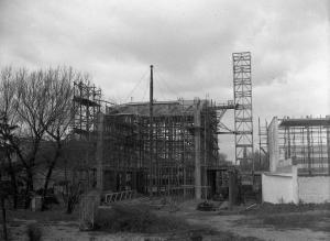 Fiera di Milano - 1951 - Padiglione Terni - Costruzione
