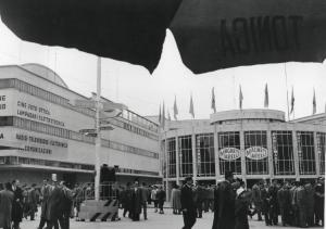Fiera di Milano - Campionaria 1956 - Padiglione della Magneti Marelli - Veduta esterna