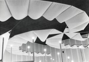 Fiera di Milano - Campionaria 1956 - Padiglione fieristico - Particolare architettonico