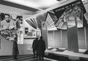 Fiera di Milano - Campionaria 1956 - Padiglione dei tabacchi - Interno