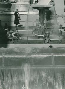 Fiera di Milano - Campionaria 1957 - Installazione pompe idrauliche