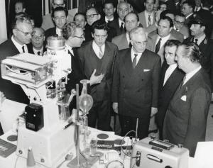 Fiera di Milano - Campionaria 1960 - Visita dell'ambasciatore sovietico Simion Kozyrev