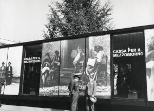 Fiera di Milano - Campionaria 1960 - Padiglione Cassa del Mezzogiorno - Particolare esterno