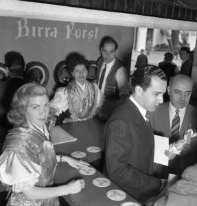 Fiera di Milano - Campionaria 1952 - Bar Birra Forst - Piero Misul
