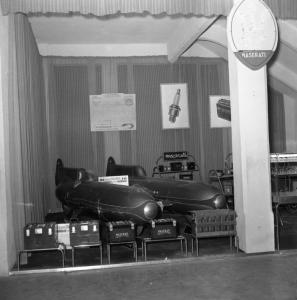Fiera di Milano - Campionaria 1952 - Padiglione 31 - Stand Maserati - Italcorsa